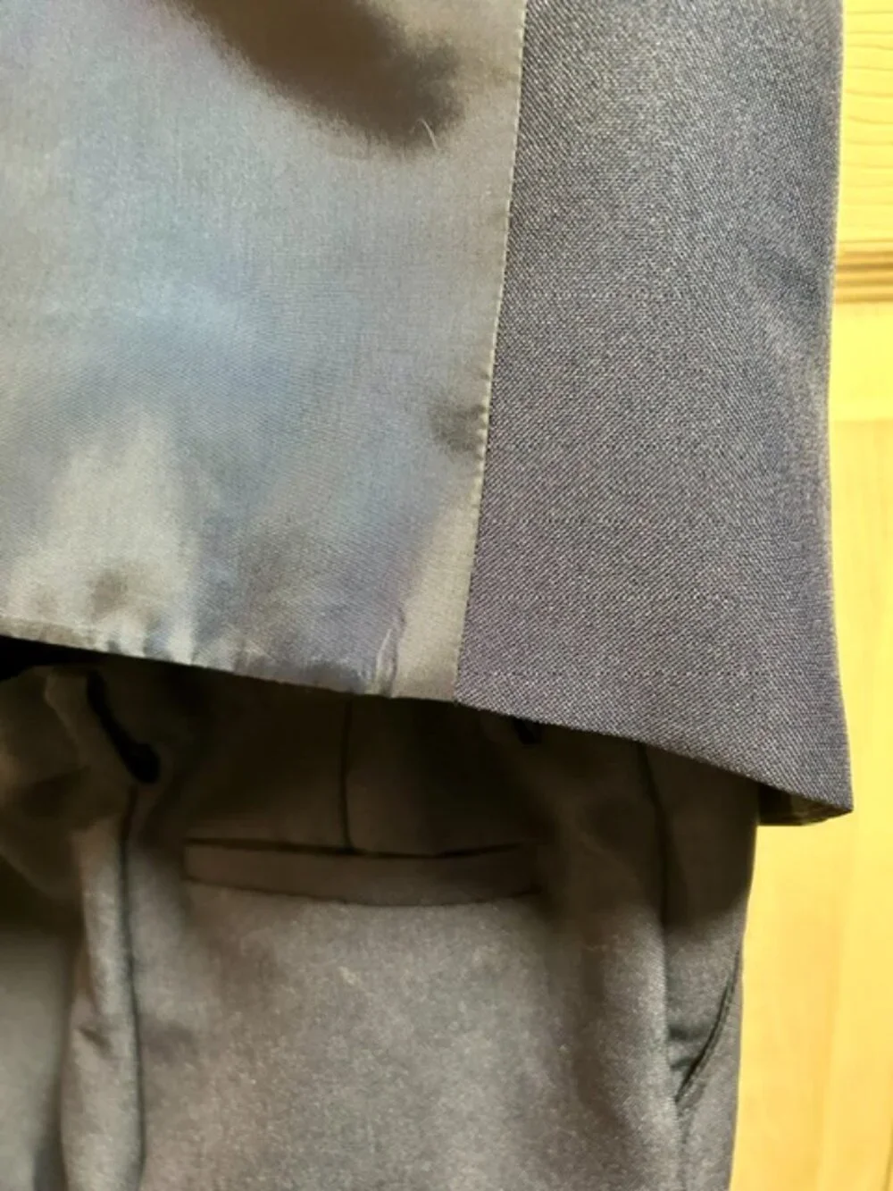 H&M Navy Blue Boys Dress Vest and Pants Set